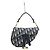 Dior Borsa a tracolla Oblique Mini Saddle Navy