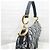 Dior Borsa a tracolla Oblique Mini Saddle Navy - vista 4