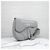 Dior Stitch Gray Grain Saddle Bag - Ansicht 4