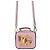 Dolce & Gabbana Micro Borsa in Pelle di Vitello Logo Rosa