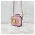 Dolce & Gabbana Micro Borsa in Pelle di Vitello Logo Rosa - vista 10