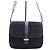 Autre Marque Borsa a tracolla Monogram Small Velvet Satchel Nera