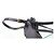 Autre Marque Borsa a tracolla Monogram Small Velvet Satchel Nera - vista 13