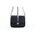 Autre Marque Borsa a tracolla Monogram Small Velvet Satchel Nera - vista 2