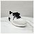 Hermès Baskets Bouncing en cuir blanc - vue 15