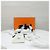 Hermès Baskets Bouncing en cuir blanc - vue 9