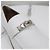 Hermès Mocassino Destin Blanc Silver - vista 5