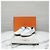 Hermès Mocassino Destin Blanc Silver - vista 7