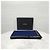 Chanel Sciarpa in cashmere Logo Lettering Navy - vista 8