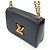 Louis Vuitton Epi Twist mm de piel negra - vista 2