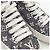 Sneakers Louis Vuitton in denim blu - vista 5