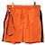 Prada Orange Triangle Logo Nylon Shorts