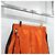 Prada Orange Triangle Logo Nylon Shorts - view 3