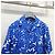 Prada Set Camicia e Pantaloncini con Logo Triangolo Blu e Fiori da Donna - vista 14
