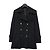 Louis Vuitton Abrigo Peacoat cruzado para mujer