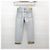 Gucci Pantaloni in denim dritti con risvolto e logo GG - vista 2