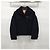 Hermès Navy Wool Half Coat - view 9
