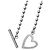 Gucci Bracciale Heart Bar Silver - vista 3