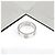 Cartier Anello Classic Love Band Ring White Gold Size - vista 11