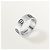 Cartier Anello Classic Love Band Ring White Gold Size - vista 14