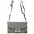 Fendi Borsa Baguette Soft Trunk in Jacquard Grigio