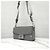 Fendi Borsa Baguette Soft Trunk in Jacquard Grigio - vista 2