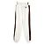 Gucci Pantaloni track in cotone White Chevron Web Three Stripe
