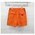 Prada Orange Triangle Logo Nylon Shorts - view 2