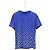 Louis Vuitton Baumwoll-T-Shirt mit blauem Gradienten-Monogramm
