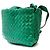 Borsa Bottega Veneta Mesh Bulb Small Verde - vista 2