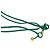 Borsa Bottega Veneta Mesh Bulb Small Verde - vista 8