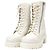 Dior Botines White Quilted Calfskin
