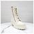 Dior Botines White Quilted Calfskin - vista 5