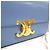 Céline Borsa a tracolla Claude Triomphe blu - vista 14