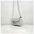 Gucci Borsa a catena GG Marmont Super Mini Grigio Chiaro - vista 13