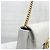 Gucci Borsa a catena GG Marmont Super Mini Grigio Chiaro - vista 15