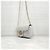 Gucci Borsa a catena GG Marmont Super Mini Grigio Chiaro - vista 2