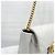 Gucci Borsa a catena GG Marmont Super Mini Grigio Chiaro - vista 4