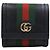 Gucci Billetera bi-fold Ophidia Stripe