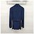 Dior Buckle Wool Blend Belted Jacket Navy - view 10