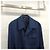 Dior Buckle Wool Blend Belted Jacket Navy - view 3