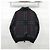 Burberry Pixel Check Wool Blend Leather Jacket - view 11