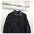 Burberry Pixel Check Wool Blend Leather Jacket - view 3