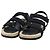Chanel Sandali Espadrillas con Velcro