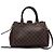 Louis Vuitton Borsa a mano e a tracolla Brittany Damier Ebene - vista 4