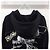 Chanel Chaqueta con capucha de algodón Graffiti CC Logo - vista 3