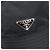 Cappello a secchiello Prada in nylon con logo Triangle verde - vista 4
