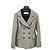 Dior Giacca Doppia Grigio Oro