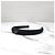 Prada Fascia per capelli in nylon con logo triangolare nero - vista 8