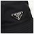 Prada Cappello bucket con logo triangolo nero - vista 15